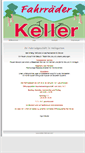 Mobile Screenshot of keller-fahrrad.com